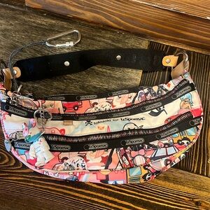 Tokidoki x LeSportSac Double Zipper Top Nylon Mini Bag